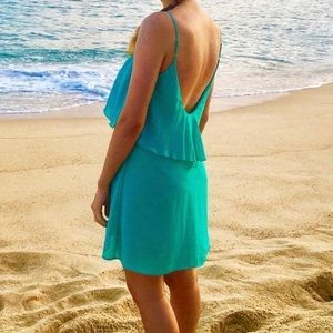 Lulu’s Large Teal Mini Dress